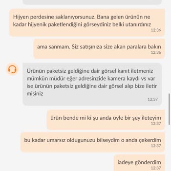Hijyenik Ürün Mağduriyeti: Yanlış Paketleme Ve İade Sorunları