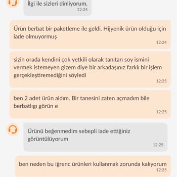 Hijyenik Ürün Mağduriyeti: Yanlış Paketleme Ve İade Sorunları