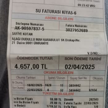 Yanlış Fatura Kesimi Ve Yüksek Tutar Şikayeti