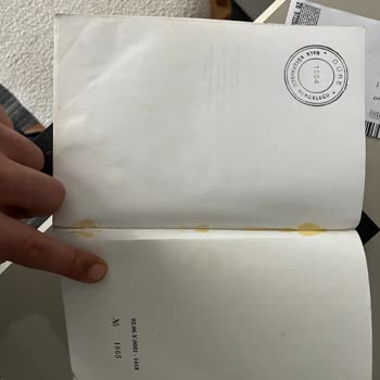 Kitapyurdu'ndan Gelen Kütüphane Kayıtlı İkinci El Kitap Şikayeti