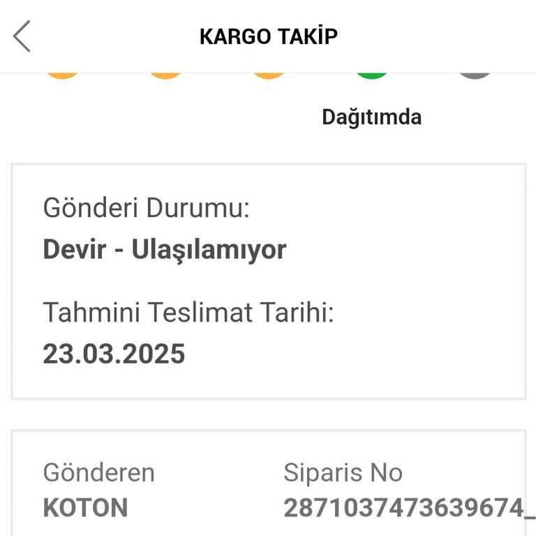 Koton'un Kargo Firmasıyla Yaşanan Teslimat Sorunu
