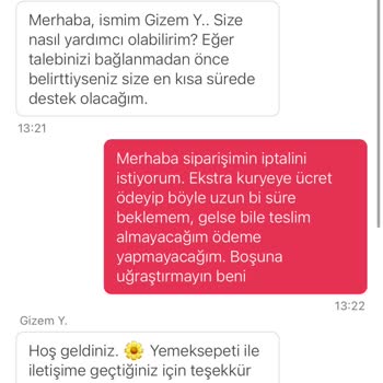 Geciken Sipariş Ve Tehditkar Tavırlarla Karşılaşma