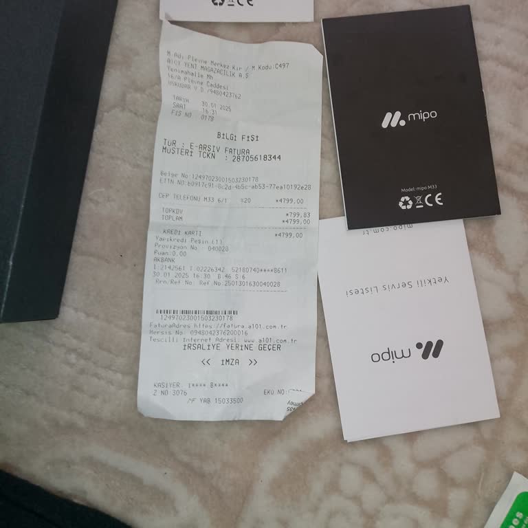 Mipo M33 Cep Telefonu Ekran Sorunları Ve Servis Eksikliği