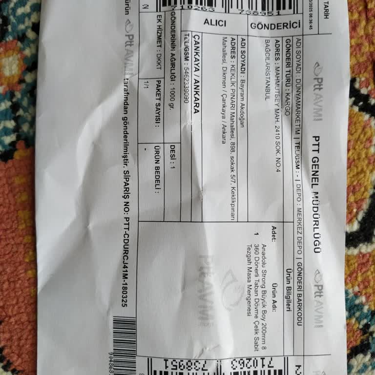 Yanlış Marka Ve Kalitede Ürün Gönderimi