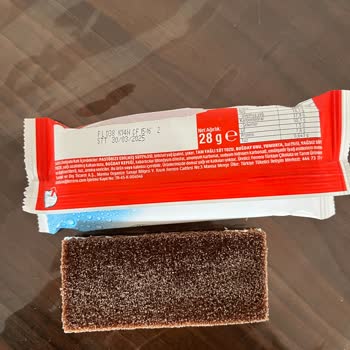 Bozulmuş Kinder Süt Dilimi Hayal Kırıklığı