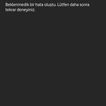 Vodafone Yanımda Uygulaması Ve Müşteri Hizmetleri Sorunu