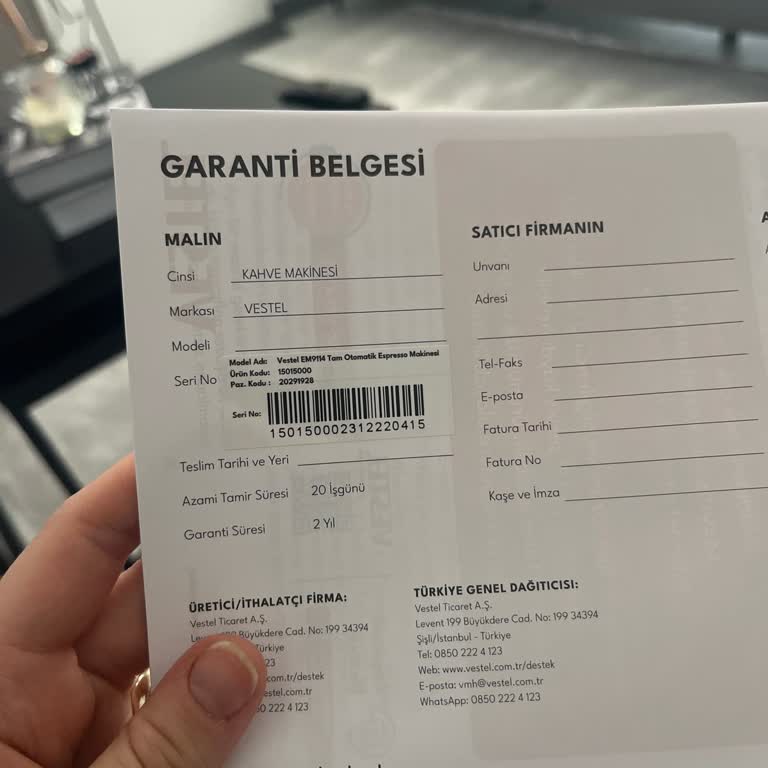 Kahve Makinesi Sorunları Ve Yetersiz Müşteri Hizmetleri