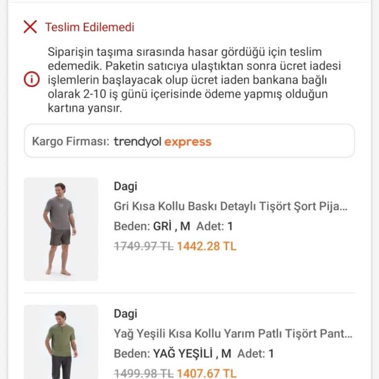 Hasarlı Ürün Ve Anında Fiyat Artışı Mağduriyeti