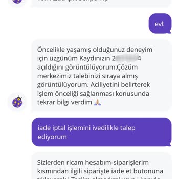 Kargoda Bekleyen Ürün Ve İade Süreci Sorunu