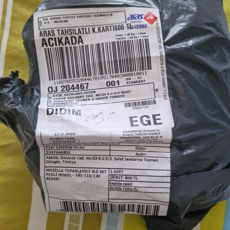 Yanlış Beden Gönderimi Ve İletişimsizlik: Mozella'dan Şikayetçiyim