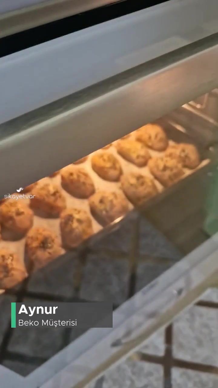 Beko Bir Aylık Fırın Fanı Sorunlu, Kabul Etmiyorum, Değişim İstiyorum! videonun kapak resmi