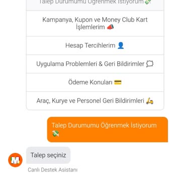 Migros Sanal Market Teslimat Sorunu: Ürün Teslim Edilmedi, Para İadesi İsteniyor