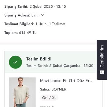 Mavi Gömlek Kalite Sorunu: İade Veya Değişim Talebi