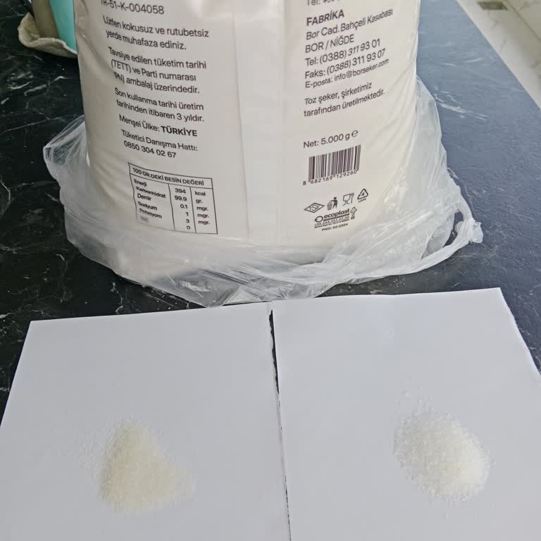 Kirli Renk Ve Tat Farkı: Bor Şeker'den Beklenmedik Sorun