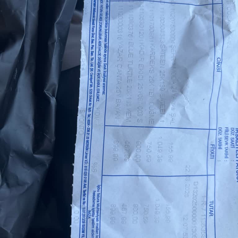 Mersin Tarsus Mağazasında İade Sorunu