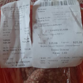 Eksik Sipariş Ve Reddedilen İade Talebi