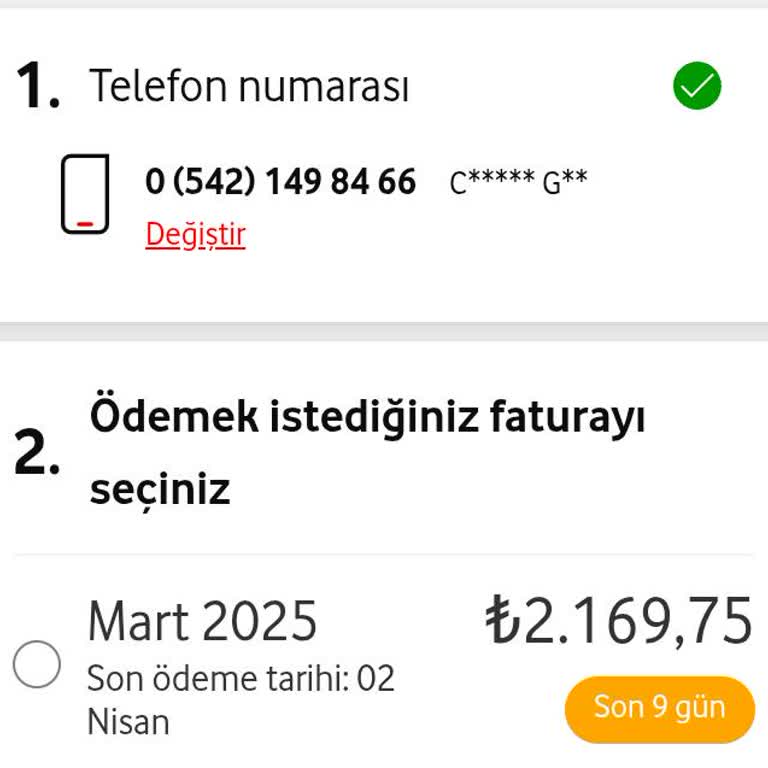 Beklenmedik Yüksek Fatura Şoku