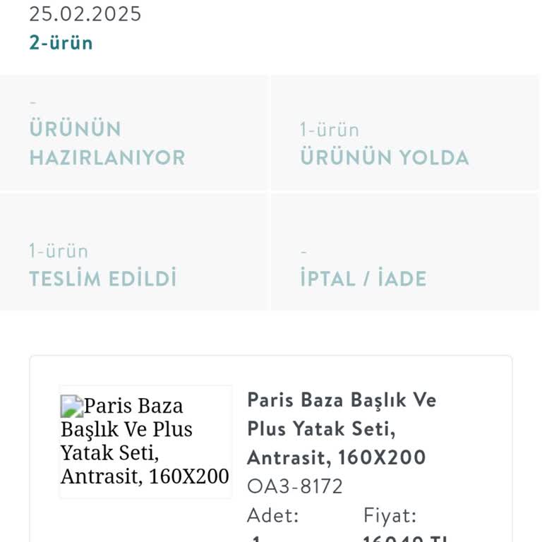 Vivense'den Aldığımız Baza Takımı Teslim Edilmiyor: Pişmanlık Ve Bekleyiş