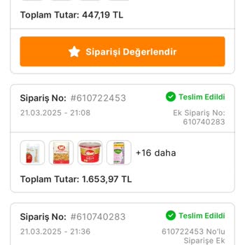 Migros Sanal Market Alışverişinde Stok Sorunu Ve Para İadesi Problemi