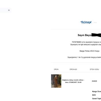 Qaria Moda'da Usulsüz İade Süreci