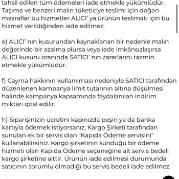 Qaria Moda'da Usulsüz İade Süreci