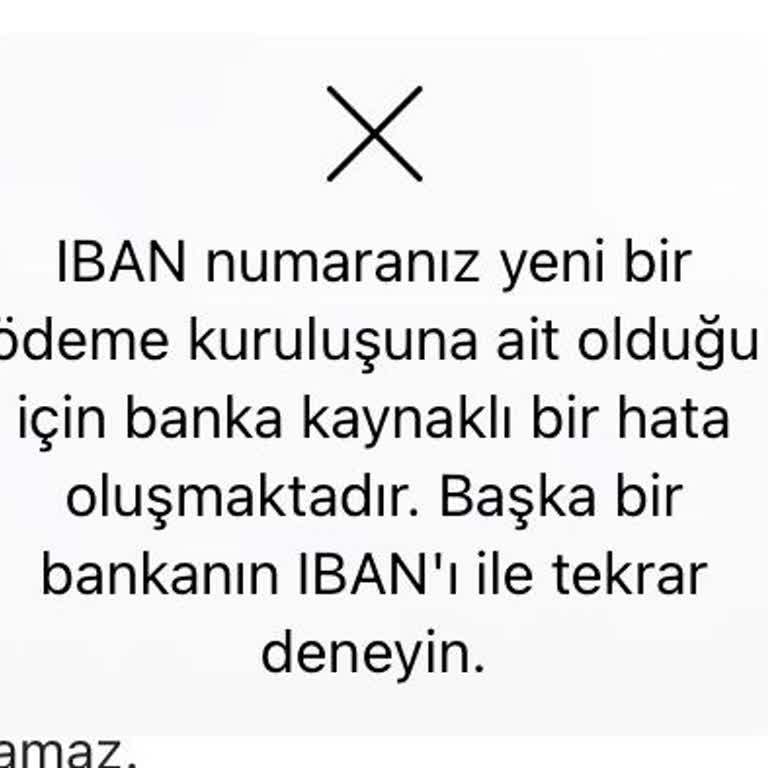 Papara ve Gardrops Bağlantı Sorunu: IBAN Hatası
