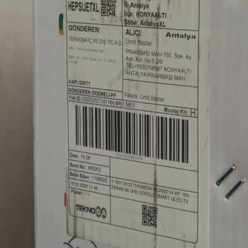 Yeni Aldığım TV'de Görüntü Sorunları