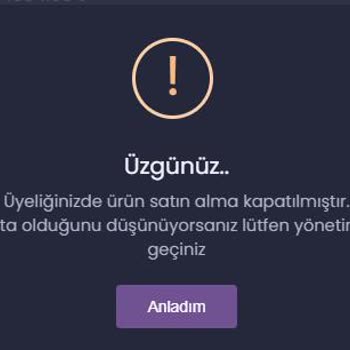 İtemsatis Hesap Kısıtlaması Nedeniyle Mağduriyet Yaşıyorum