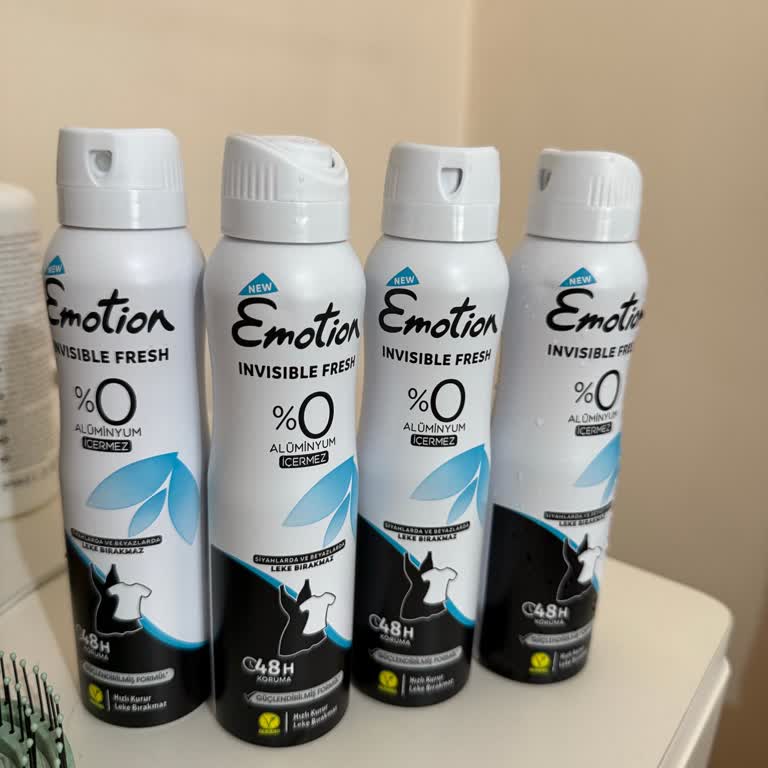 Emotion Deodorantların Kapak Sorunu Ve Sıvı Akıtması