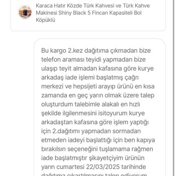 Hepsijet Kuryesi Yüzünden Sürprizim Altüst Oldu