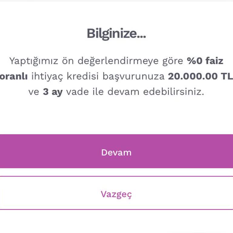 Enpara'nın Kredi Başvurusu Hayal Kırıklığı