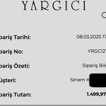 Yargıcı'dan Sipariş İptali Ve İade Sorunu