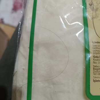 Şok Marketten Alınan Yufkalarda Saç Kılı Problemi