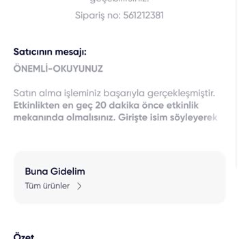 İptal Edilen Tiyatro Oyunu Ve İade Edilmeyen Bilet Ücreti