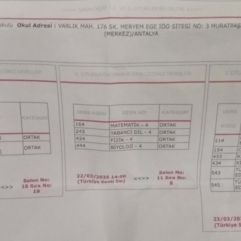 Açık Öğretim Lise Sınavlarının Zorluk Seviyesi Ve Yoğunluğu Hakkında Şikayet