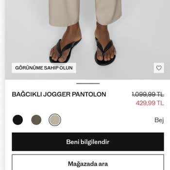 Mağazada Beğendiğim Pantolonu Satmıyorlar