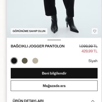 Mağazada Beğendiğim Pantolonu Satmıyorlar