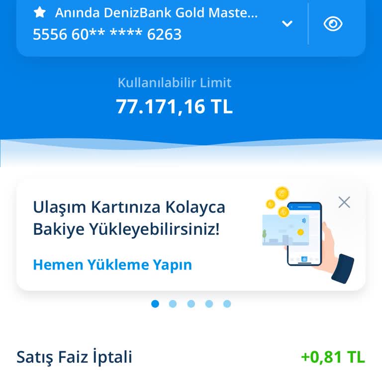 Denizbank Kredi Kartı Aidatı Haksız Kesinti