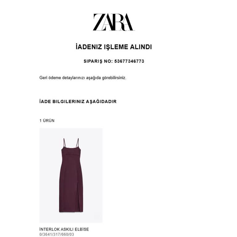 Zara Mağazalarında Sipariş Ve İade Karmaşası