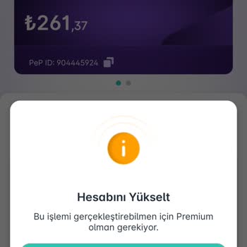 Pep Hesabımda Para Transferi Engeli Ve Müşteri Hizmetleri Çıkmazı