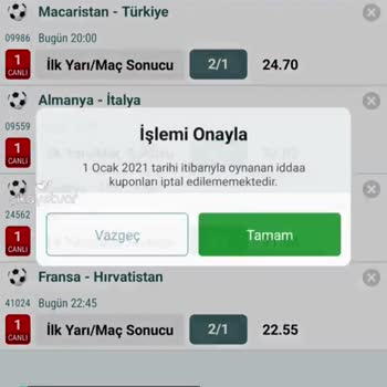 Nesine'de Hata Bildirimleri Yüzünde Kupon Oynayamama