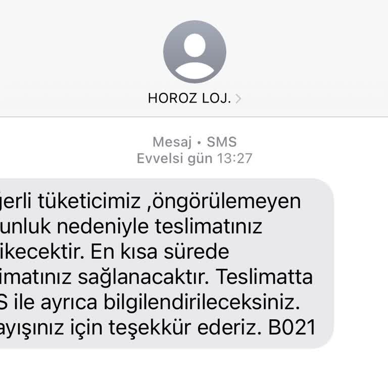 Kargomun Teslimatı Sürekli Gecikiyor Ve İletişim Kurulamıyor