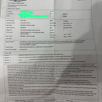 Xiaomi Redmi Note 12 Pro: Servis Ve Garanti Sorunları