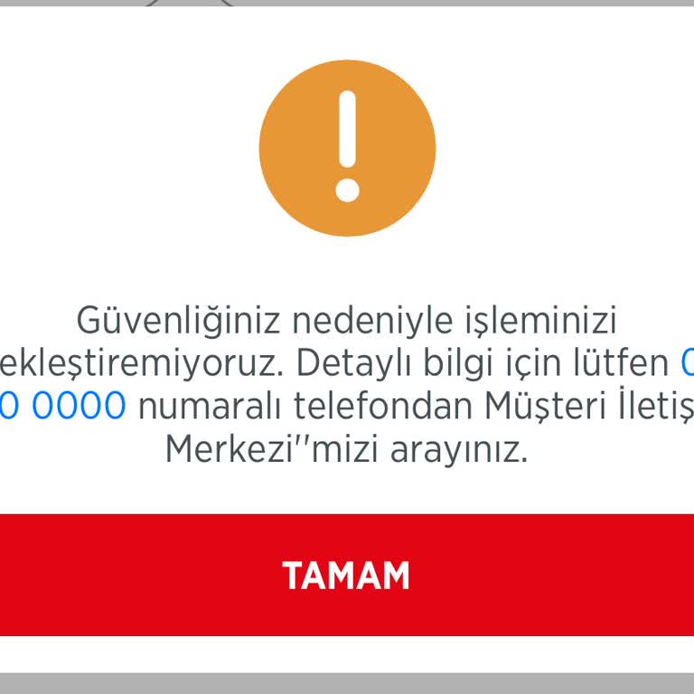 Ziraat Bankası Uygulamasında Güvenlik Engeli