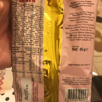 Bayat Ürün Şoku: Ülker Susamlı Kraker