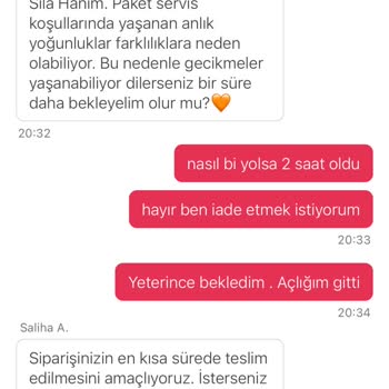 Gelmeyen Yemek İçin Para İadesi İstiyorum!