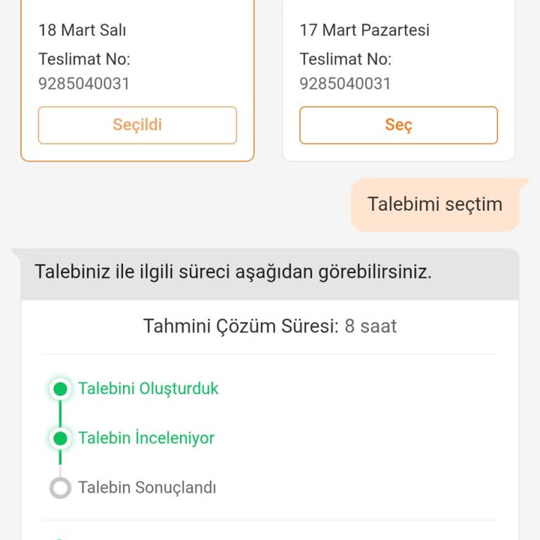 Eksik Ürün Gönderimi Ve İade Sorunu