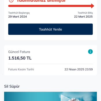 Taahhüt Sonrası Şok Fatura Sürprizi