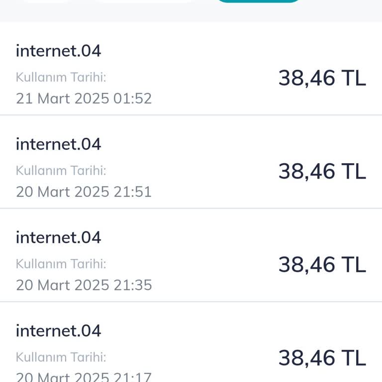 Fatura Şoku: Kullanılmayan İnternet Ücretleri