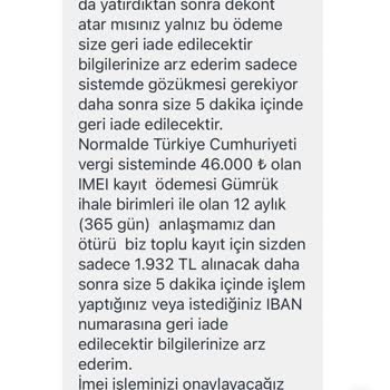 Yanıltıcı Mesaj Ve Kişisel Bilgilerin Tehlikesi